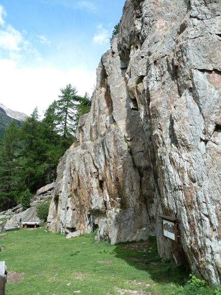 Marchegg, Val Senales - Marchegg, Val Senales: profilo da est