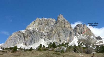 Piccolo Lagazuoi, Dolomites - Piccolo Lagazuoi, Dolomites
