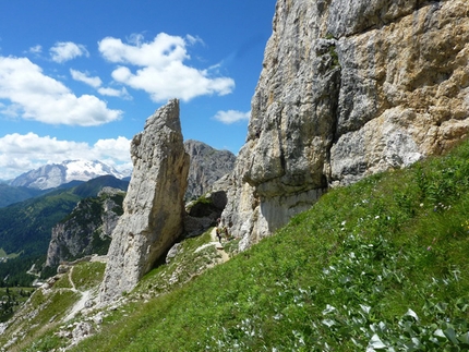 Piccolo Lagazuoi, Dolomiti - Piccolo Lagazuoi, Dolomiti: La Torrre.