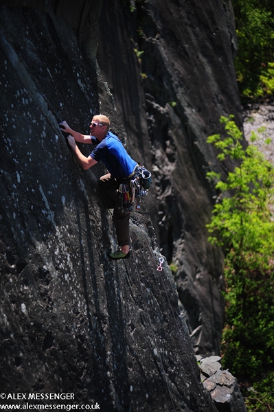 Vivian Quarry, North Wales - Vivian Quarry, Llanberis slate, North Wales
