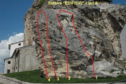 Pescopennataro, Molise - Pescopennataro: Edificio Lato A