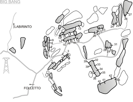 Pietra del Toro - Boulder a Pietra del Toro