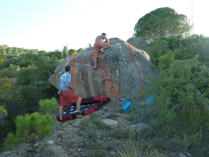 Pollina Block, Sicily - Pollina Block: Masso di Falcor
