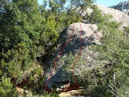 Pollina Block, Sicilia - Pollina Block: Masso di Falcor