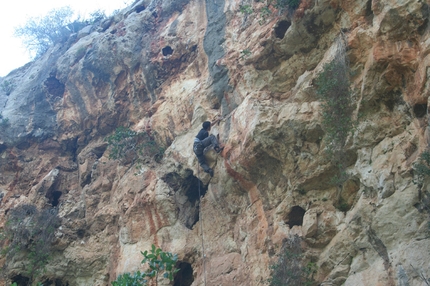 Pollina Block, Sicilia - Pollina Block: Masso di Falcor