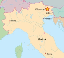 Villanuova - La falesia di Villanuova (Udine)