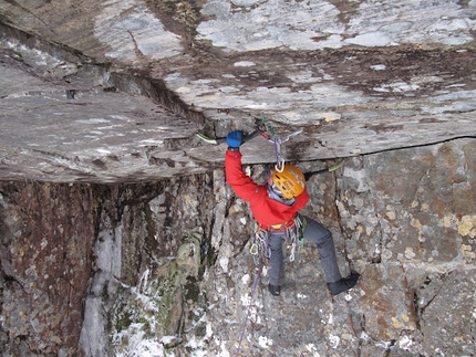 Dave MacLeod climbs his Castle in the Sky