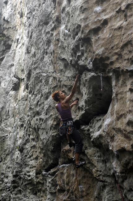 San Leonardo, Monviso, Piedmont, Italy - San Leonardo: Danila Fumero and Paolo Solavaggione.
