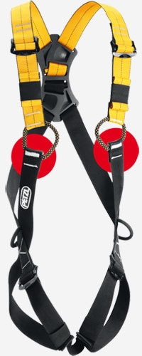 Petzl imbracatura Newton: avviso di controllo