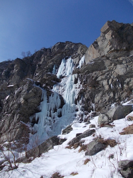 Vallone di Sea... cascate di ghiaccio in Piemonte