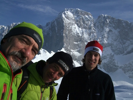 Premio Alpinistico Marco e Sergio Dalla Longa - Ennio Spiranelli, Yuri Parimbelli e Tito Arosio, vincitori del Premio Alpinistico Marco e Sergio Dalla Longa 2011