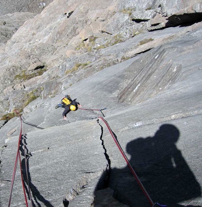 Becca di Verconey, Valgrisenche - Monster dall'alto del bellissimo quarto tiro