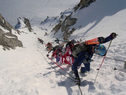 Tris Rotondo - Dama couloir, Chüebodenhorn