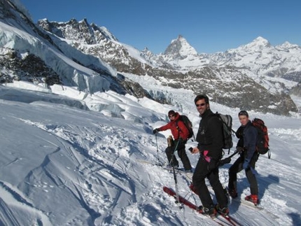 Scialpinismo sul Monte Rosa