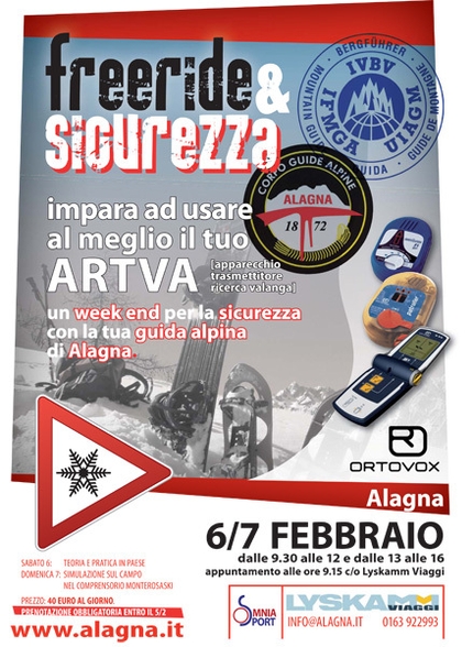 Freeride e sicurezza ad Alagna