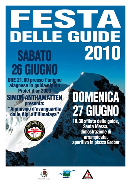Simon Anthamatten alla Festa delle Guide di Alagna