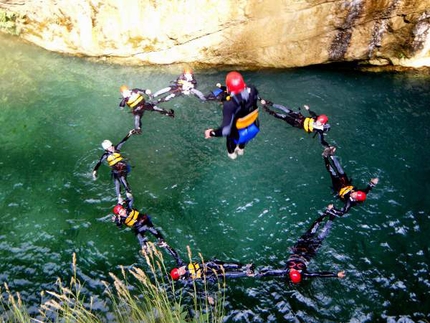 Canyoning sul lago di Garda