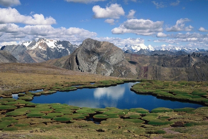 Al partir por los Andes - Cordilleras Huallanca, Blanca, Huayhuash, Raura, Negra