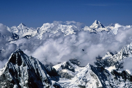 Al partir por los Andes - Cordilleras Huallanca, Blanca, Huayhuash, Raura, Negra