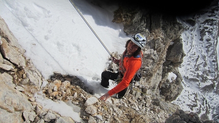 Simon Gietl - 03/2012: Simon Gietl & Daniel Tavernin, Zauberlehling, Cima Scotoni, Dolomiti