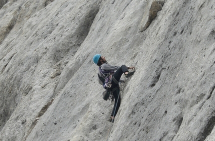 Pratica alpinistica nel cuore delle Dolomiti