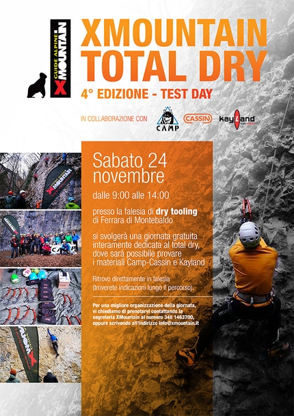 Test Day Total Dry a Ferrara di Monte Baldo sabato 24 novembre