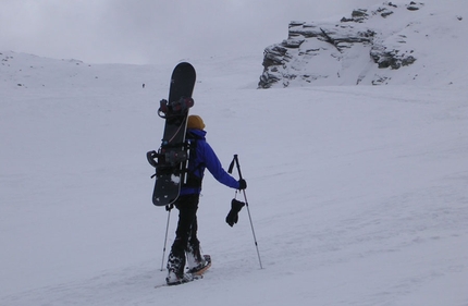 Corso di snowboard alpinismo