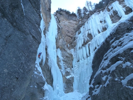 Val Porsiglia - Nuove cascate di ghiaccio in Val Porsiglia (TN) per Peter Moser e compagni