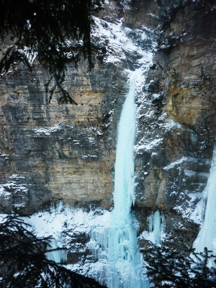 Val Porsiglia - Nuove cascate di ghiaccio in Val Porsiglia (TN) per Peter Moser e compagni