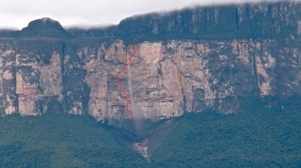 Kids With Guns, new big wall on Amuri Tepui in Venezuela