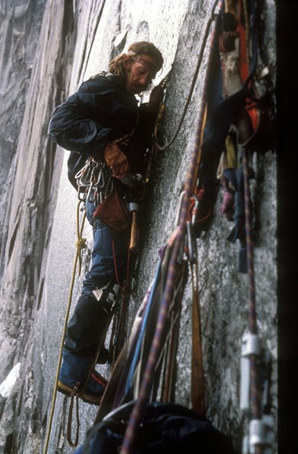 Jim Bridwell - Jim Bridwell e la Via del Compressore, Cerro Torre, Patagonia