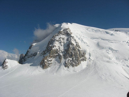 M. BIANCO - IL MONT BLANC DU TACUL DAL RIFUGIO DEI COSMIQUES - 