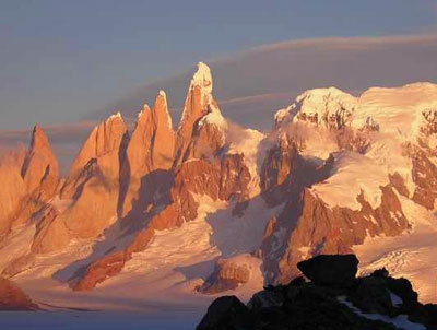 Cerro Torre - West Face - Cerro Torre - East Face