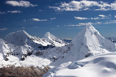 Spedizione all'Alpamayo - Le vette Artesonraju, Alpamayo and Quitaraju.