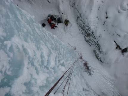 corso di arrampicata su cascate di ghiaccio - 