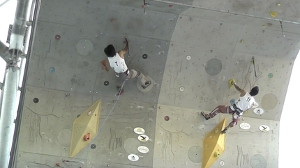 Ramón Julian Puigblanque vs David Lama, Duel - Rock Master 2009