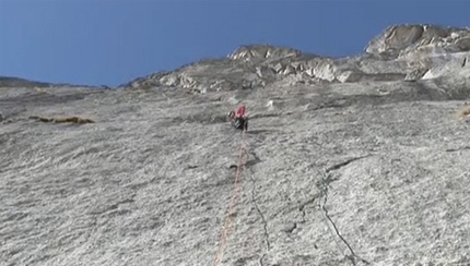 Spada nella Roccia, Qualido - Bernasconi e Pedeferri e la prima invernale