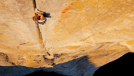 Mayan Smith-Gobat sulla Salathe Wall, El Capitan