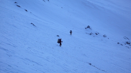 Via Cembridge, Cima Margherita - In the sea of white