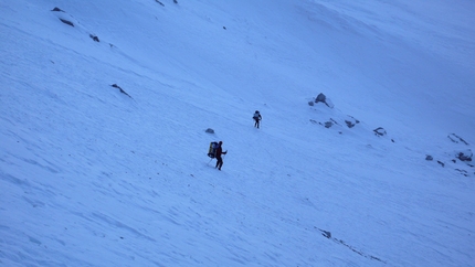 Via Cembridge, Cima Margherita - In the sea of white