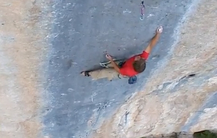 Chris Sharma sale Biographie a Ceuse