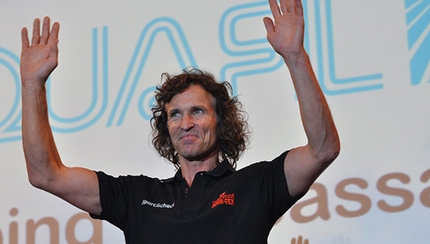 Stefan Glowacz - Arco Rock Legends Climbing Ambassador by Aquafil 2012