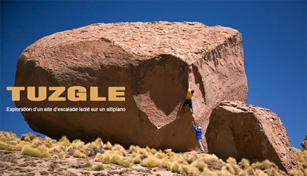 Nina Caprez and the climbing at Tuzgle in Argentina