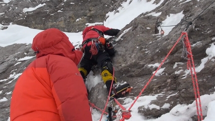 Eiger parete nord e il tentativo inglese della via dei Russi