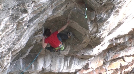 Adam Ondra climbs Change 9b+ at Flatanger, Norway