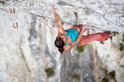 Cédric Lachat e Nina Caprez a Pic Saint Loup, Francia