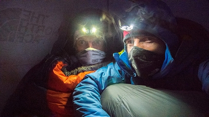 Nanga Parbat in inverno, tentativo di Simone Moro e David Göttler