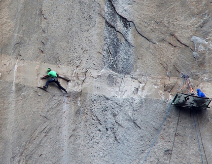 El Capitan Dawn Wall seen through the eyes of Kevin Jorgeson