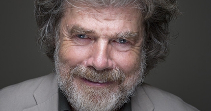 Reinhold Messner ricorda il passaggio Messner sul Sass dla Crusc in Dolomiti