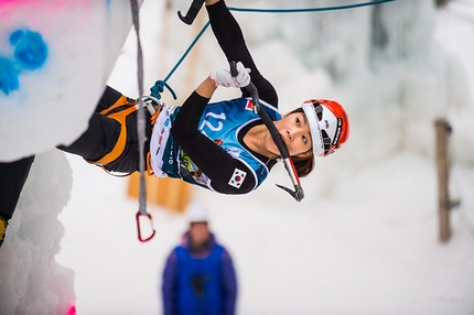 Corvara Coppa del Mondo di arrampicata su ghiaccio 2016